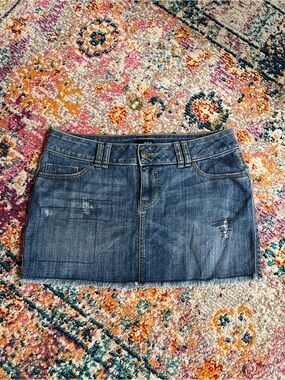 Denim Mini Skirt‎ - Blue Jean A.N.A brand